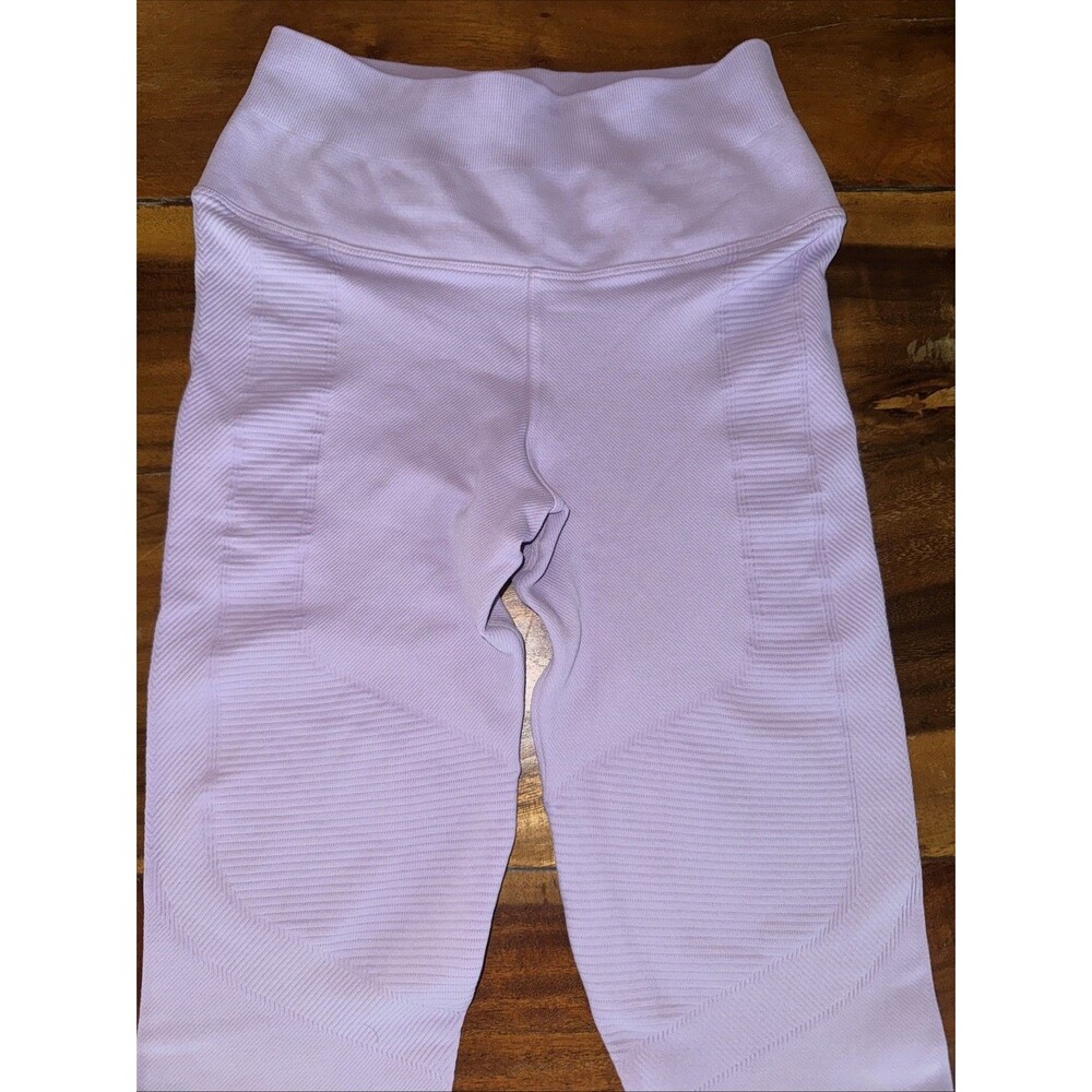 Spiritual Gangster Love Sculpt Leggings Lavender Mini Ribbed Size XS, Small, - Picture 3 of 10